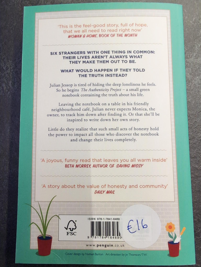 The Authenticity Project - Clare Pooley