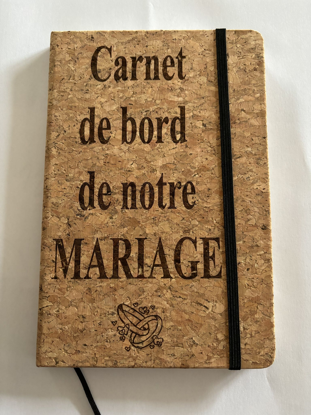 Carnet de notes en liège format A5