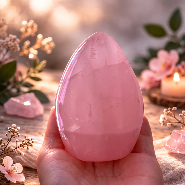 Pierre quartz rose 