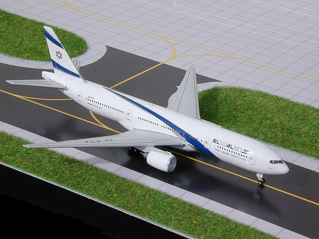 EL AL B777-200 (4X-ECA), 1:400