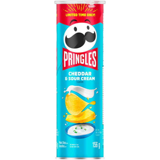 Pringles Cheddar &amp; Sour Cream (156g)