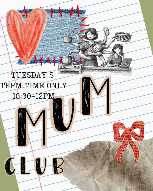 Maternal Journal Tuesday's Term Time 10:30-12pm