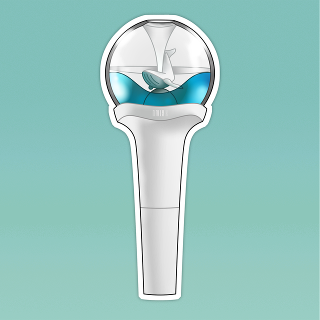 NMIXX Lightstick Vinyl Sticker