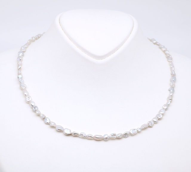 Elegante Keshi-Perlenkette - Samantha