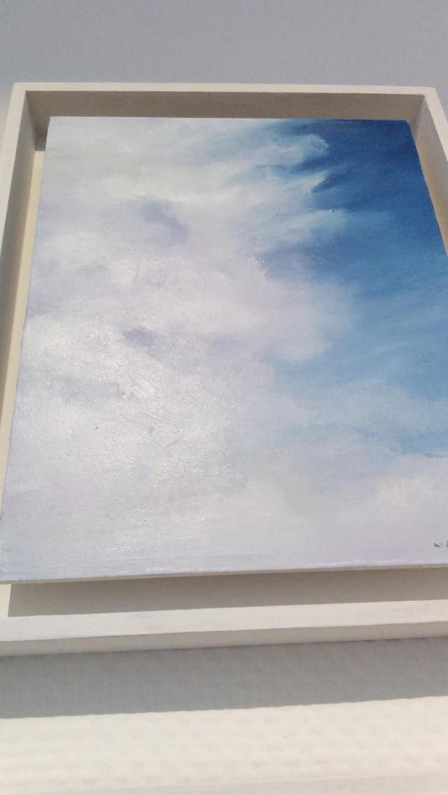 Nuage Walther Adriaensen petit format encadré