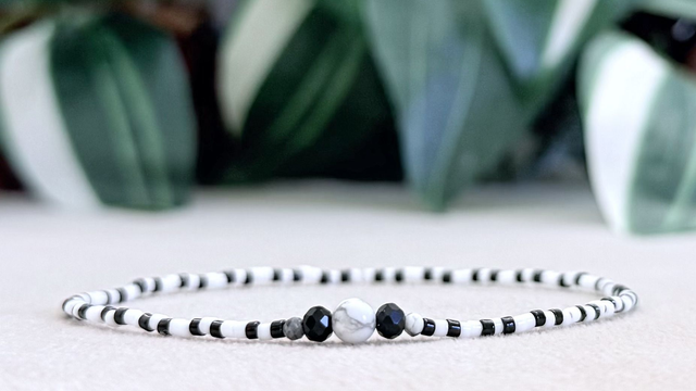 Bracelet | Howlite - Trio 2