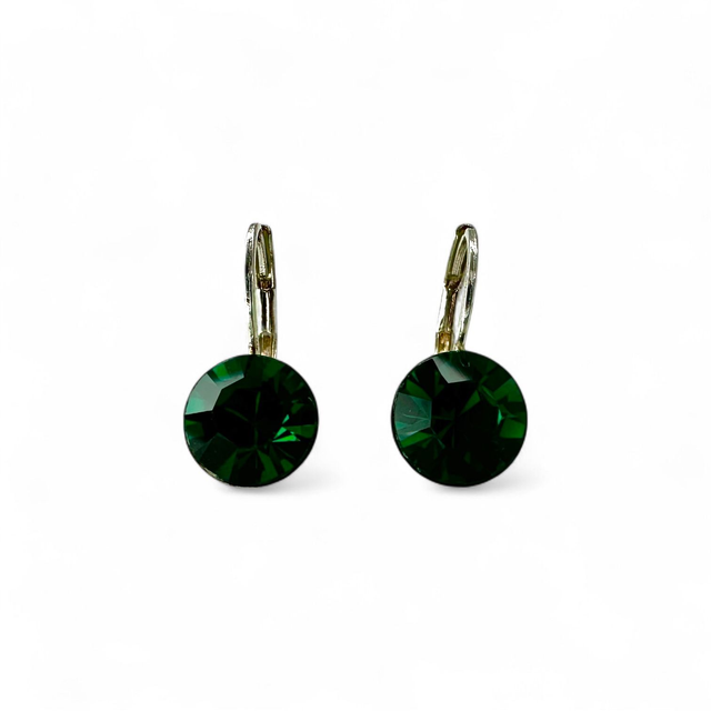 Ohrhänger ONE Emerald, Grün