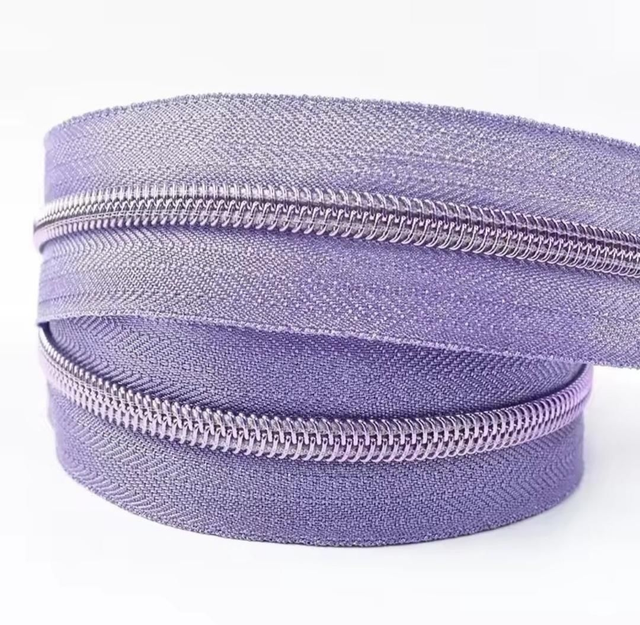 maille métallisé violette 