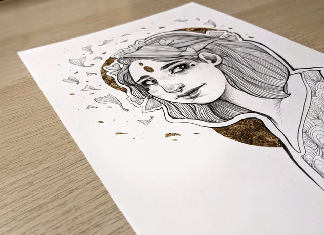 Ginkgos, Format A4, 21 x 29,7 cm