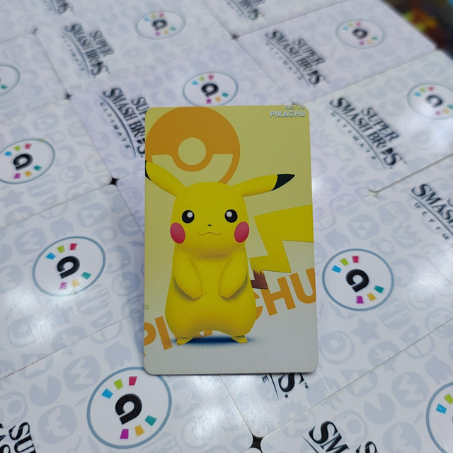 Tarjeta Amiibo Pikachu / Smash Bros