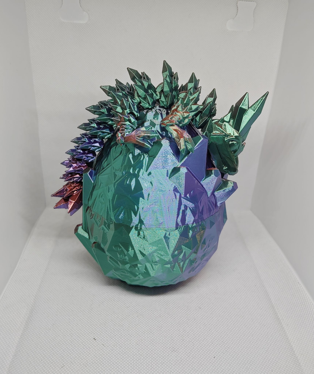 Œuf de dragon cristal