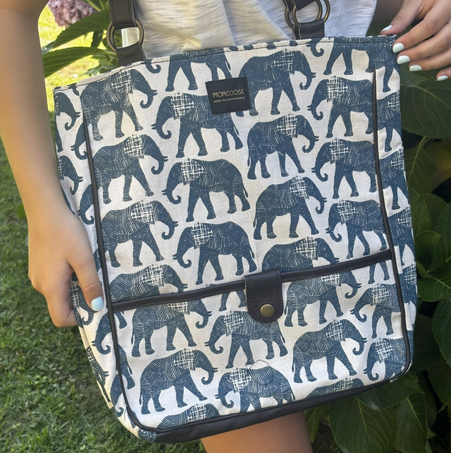 Jemsi Bag Elephant Blue/Natural