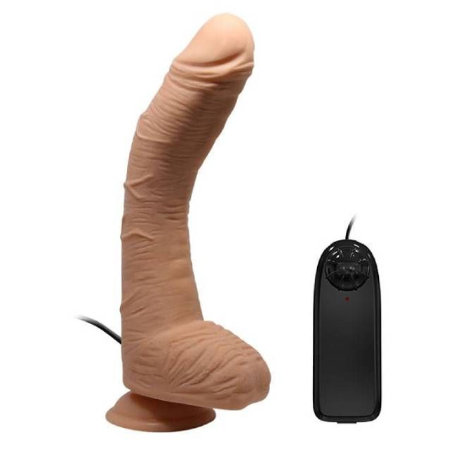 Pênis 23x5cm Silicone Vibro