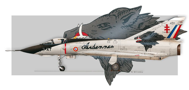 DI 016 Mirage III Ardennes
