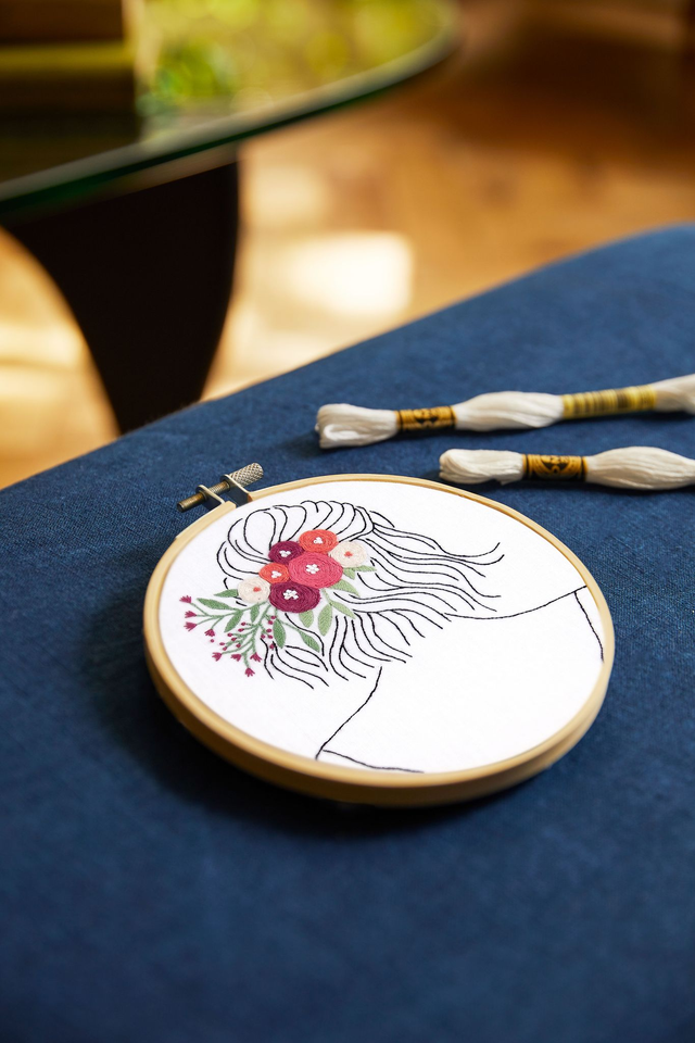 Kit DMC Coiffure Florale