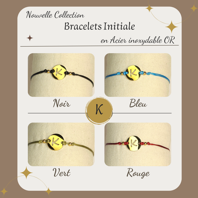 Bracelet initiale K