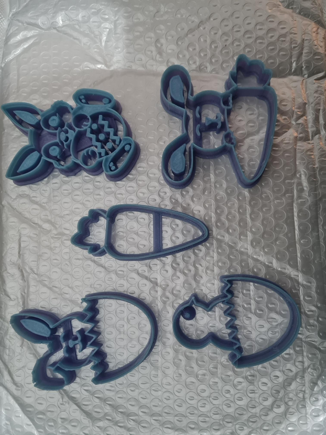 Easter theme cookie cutters