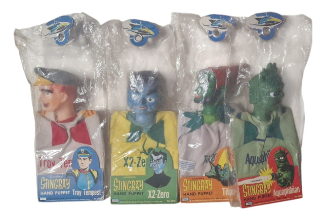 Stingray hand puppets