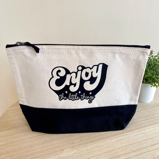 Trousse &quot;Enjoy the little things&quot; - Grande taille