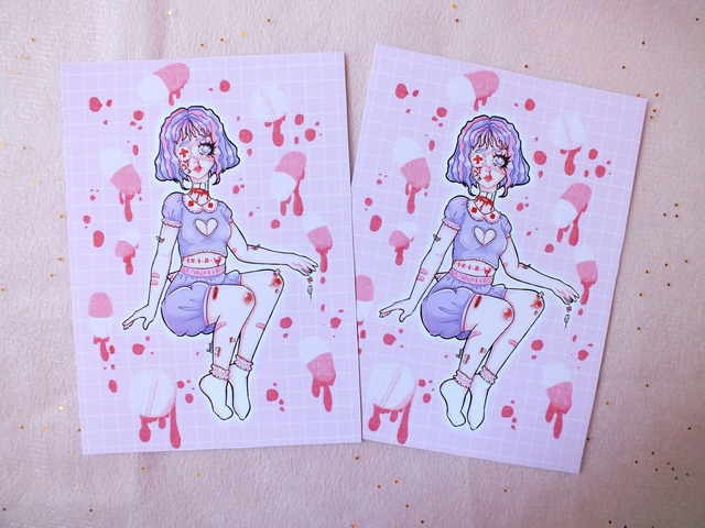 Print Creepy cute "teeth"