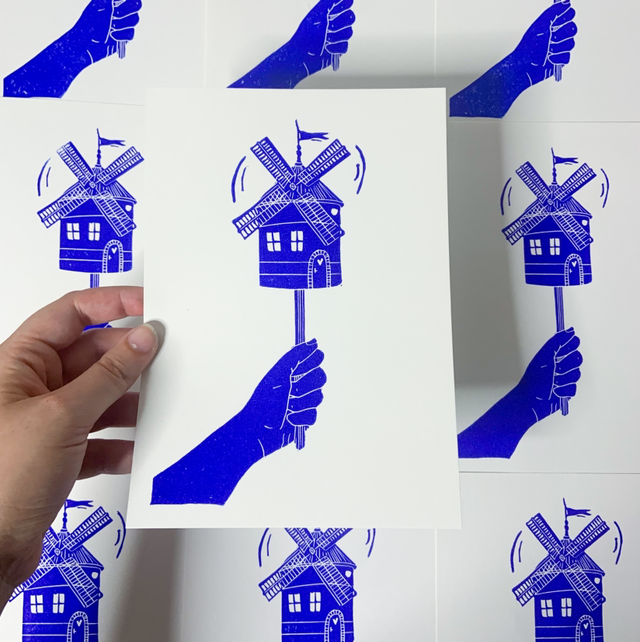 Bourrasque - Le moulin à vent 