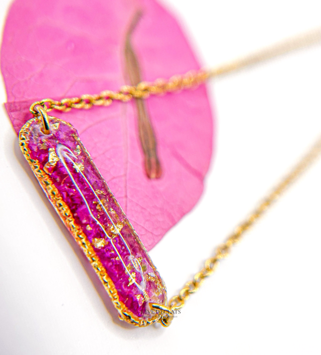 Bracelet - Fleurs de bougainvillier 