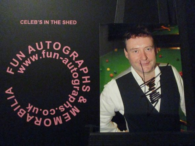 Jimmy White Authentic Autographed 6x4.5 Photograph (A)