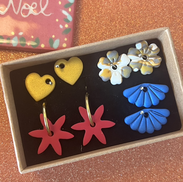 Coffret de boucles d’oreilles Édition Noël 
