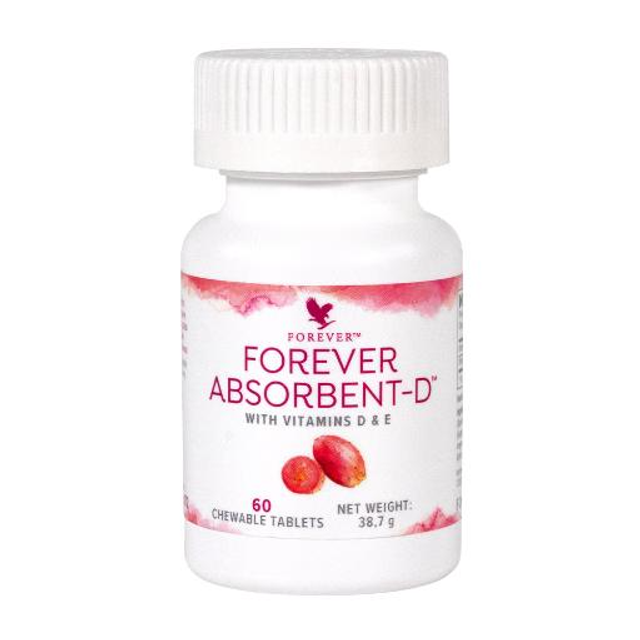 Forever - Absorbent-D - 60 Kautabletten