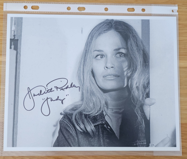 Judith Ridley Autograph (as Judy from Night of the Living Dead)