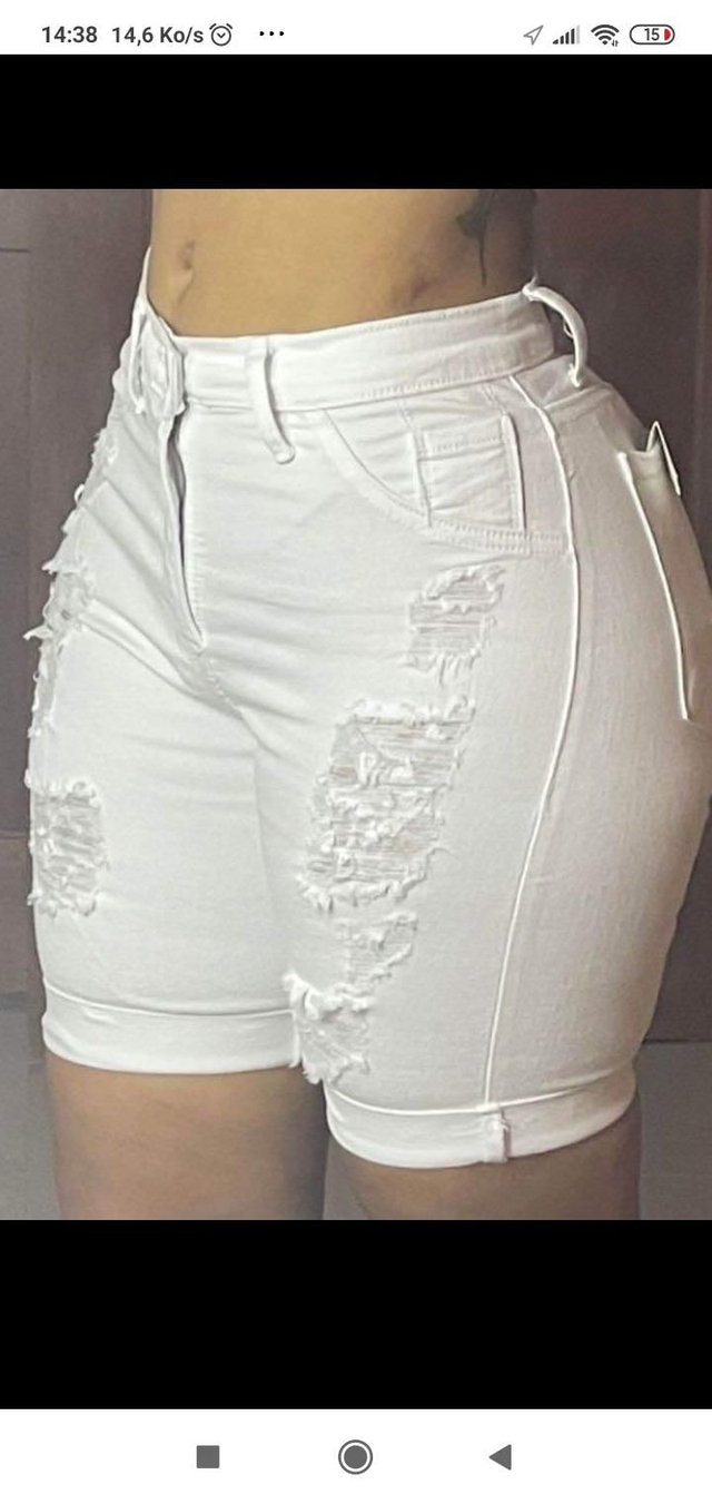 Pantalon Jeans Courte