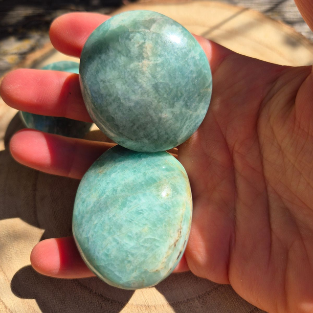 Galet Amazonite
