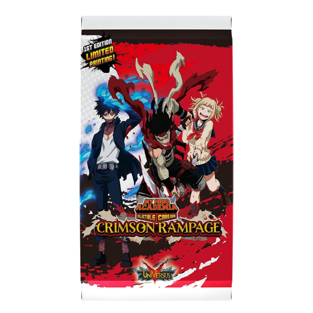 My Hero Academia CCG: Crimson Rampage Booster