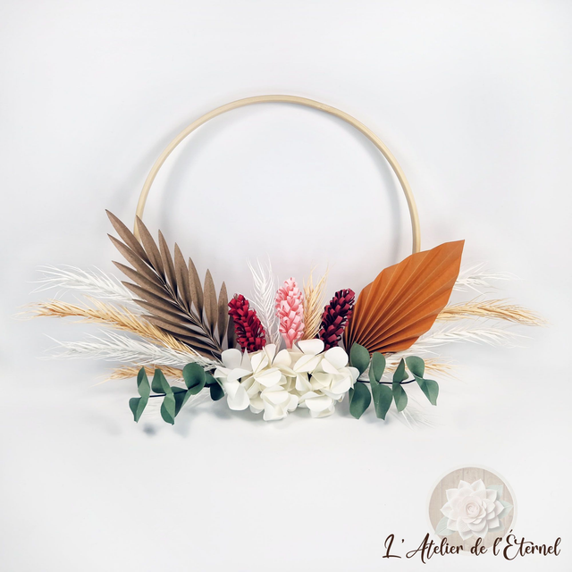 Cerceau de demoiselle d'honneur - Hortensia