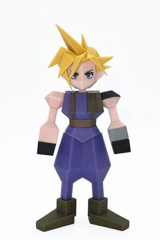 Final Fantasy VII: Cloud Strife (Polygon Ver.) Figure