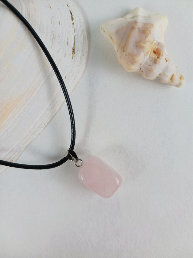 Collection Kubix : quartz rose + collier - pièce 22 -
