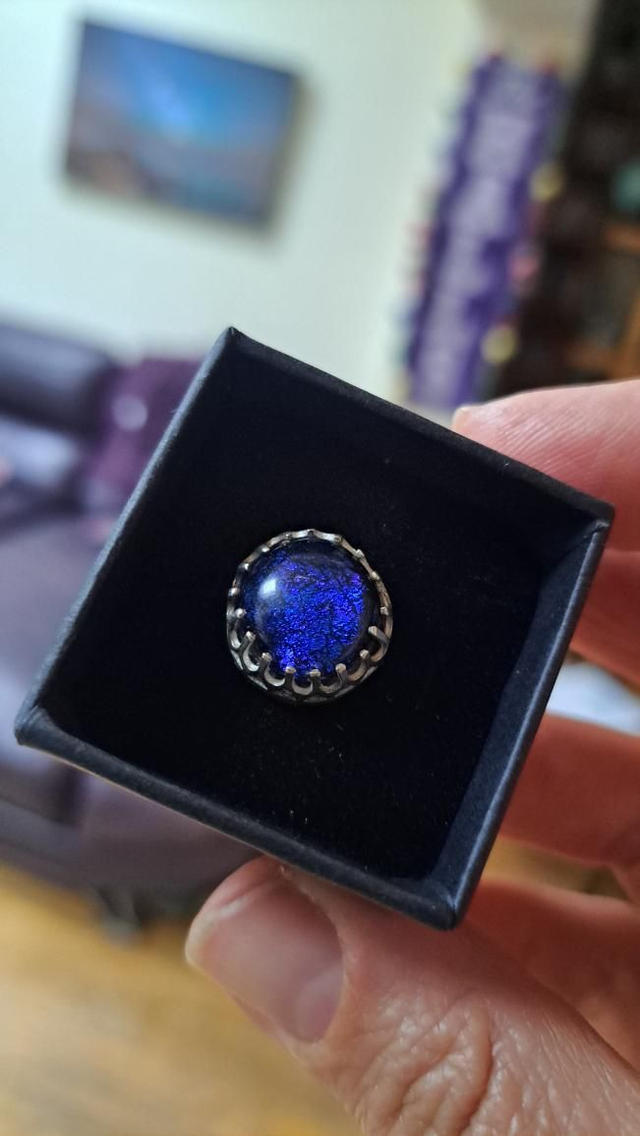 Purple rain ring 