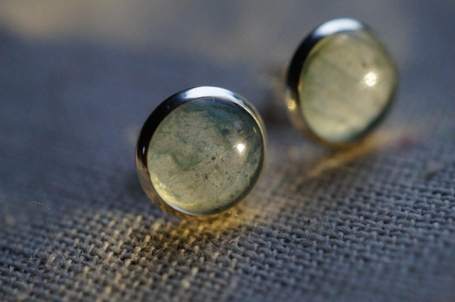 Clous d'oreilles - Hortensia