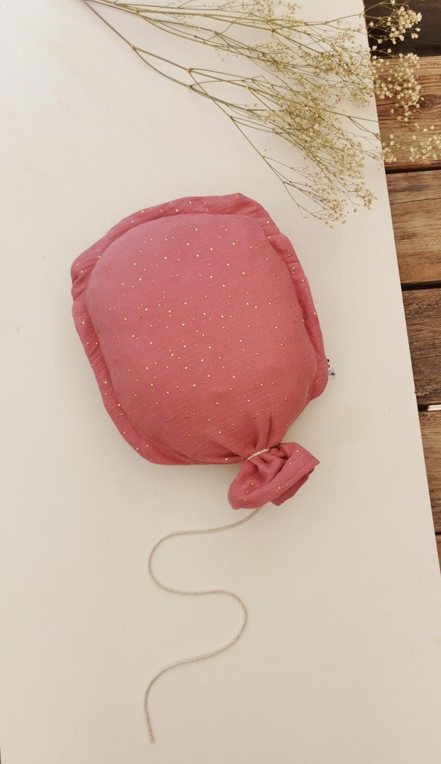 Ballon veilleuse rose foncée 