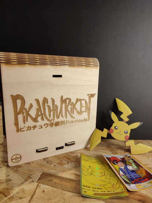 Pikachuriken collector coffret édition limitée à 50 exemplaires