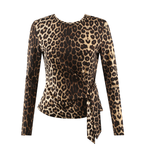 Wrap top Leopard 
