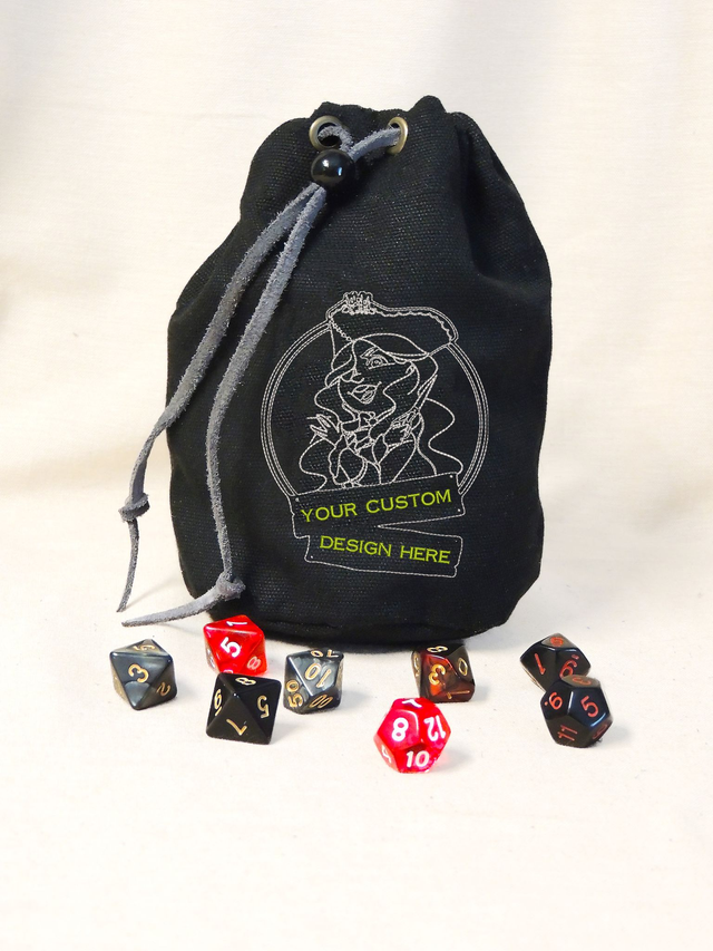 Custom dice bag