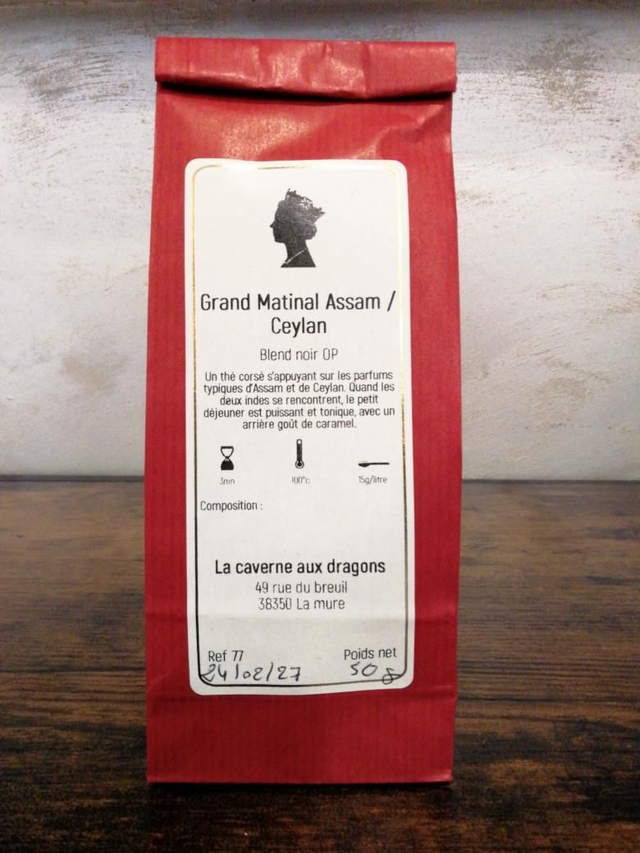 Grand matinal Assam/Ceylan 50g