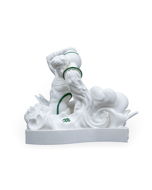 Aquarius Zodiac 3D Printed Statue