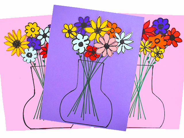 Mothers Day Vase Painting &amp; Make Your Own Bouquet - 15th March 