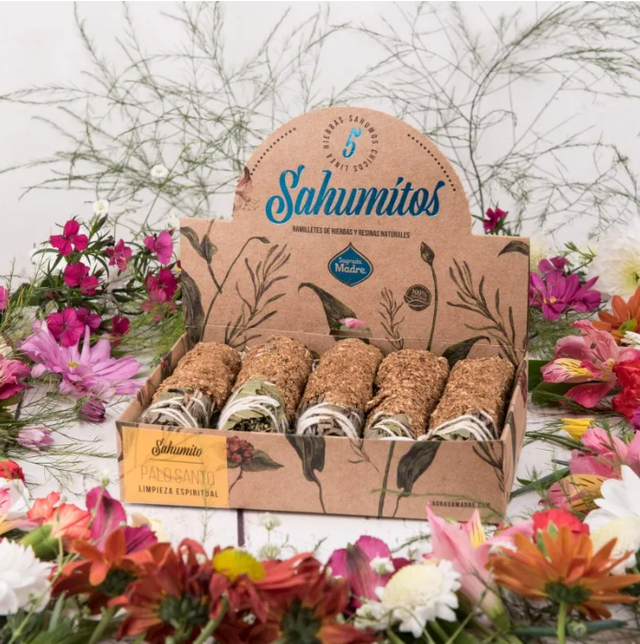 Sahumitos Sagrada Madre PALO SANTO