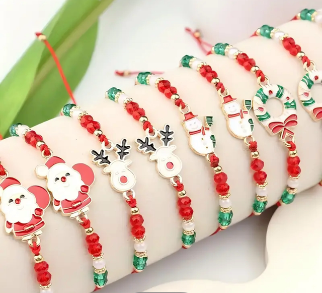 Xmas adjustable Bracelet’s 