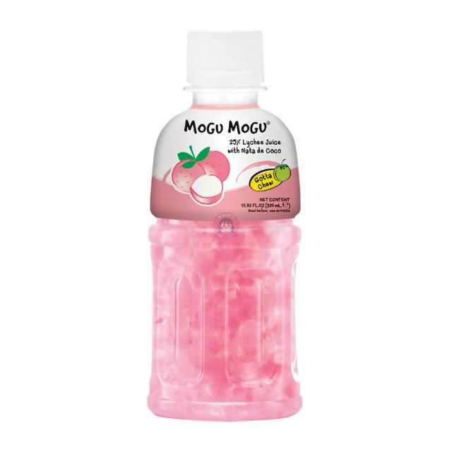 Mogu Mogu Nata De Coco Drink Lychee Flavour 320ml