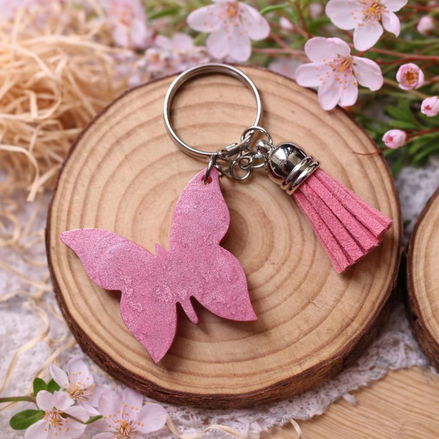 Porte clés papillon PP004