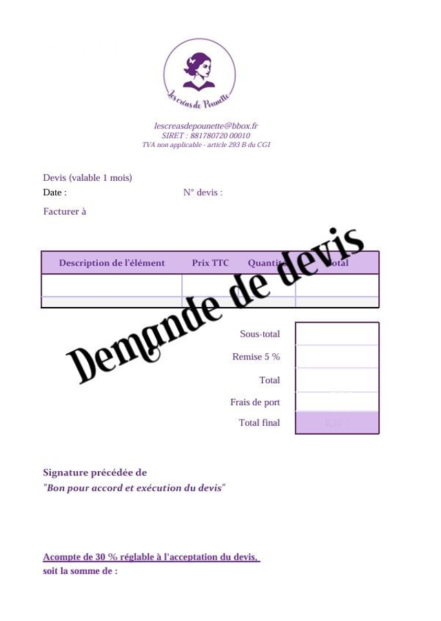Demande de devis pour stickers personnalisés